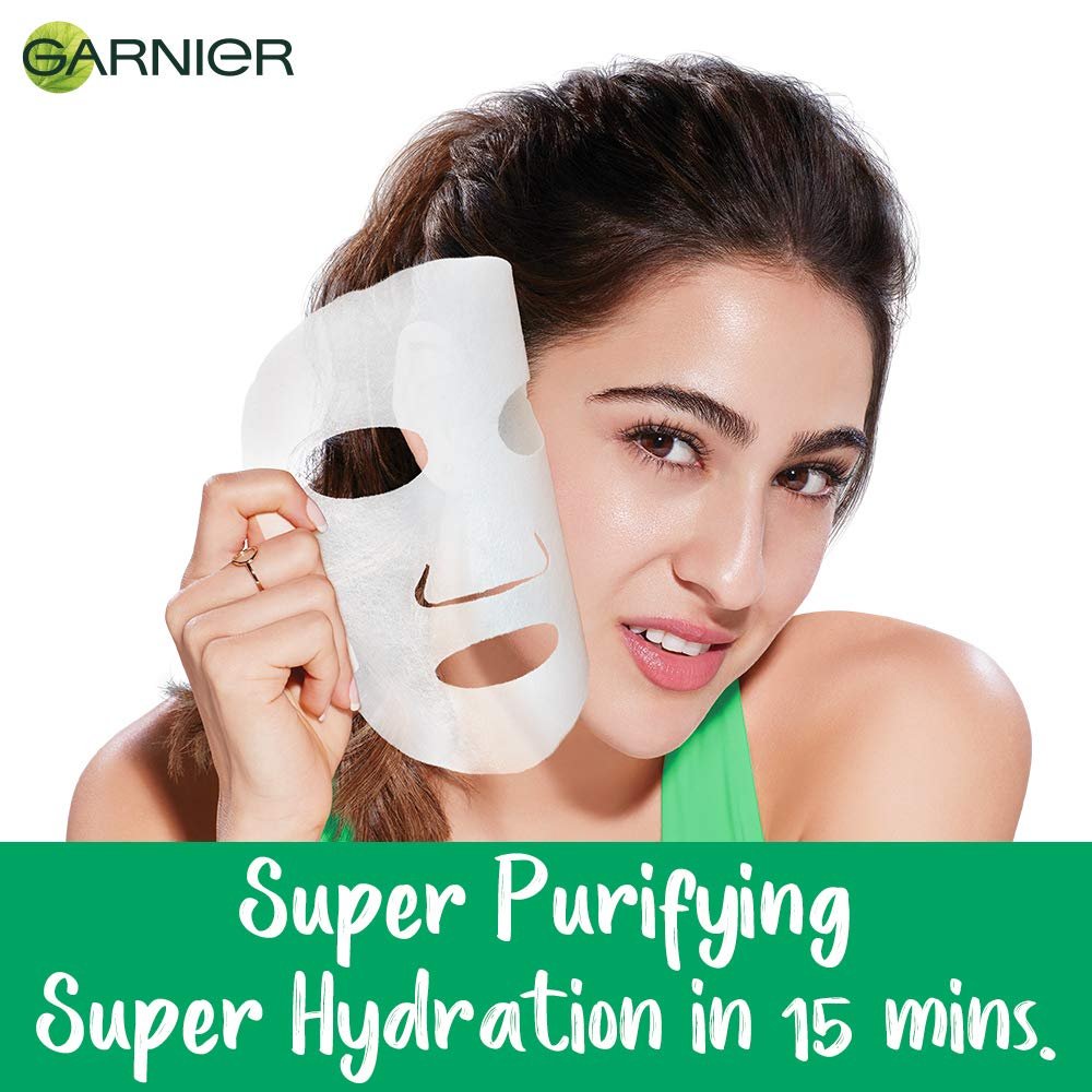 Garnier Green Tea Sheet Mask